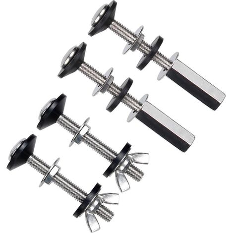 2 paires Kit de Boulons Fixation Réservoir, Acier Inoxydable (1/5)