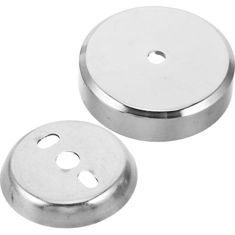 2 Pièces Plaques INOX de Fixation pour Porte-Serviettes Lot de Acier Inoxydable Support Mural et Résistant à Humidité pour Salle de Bain (1/5)