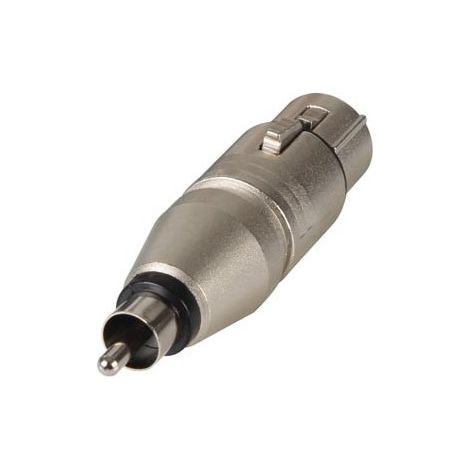 Neutrik - Xlr a 3 poli femmina verso RCA/phono maschio