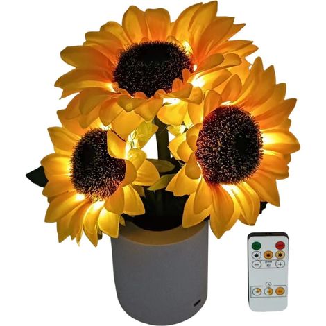 Lampe Lumineuse Luminaire Fleur à Intensité Variable (1/5)