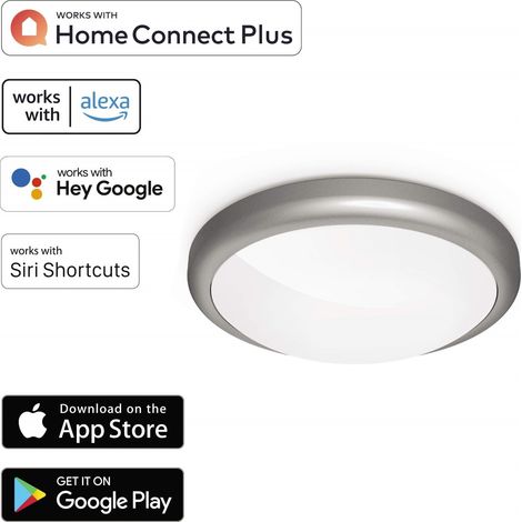 WiFi LED Deckenleuchte 18W/120W dimmbar Rund 33cm (1/5)