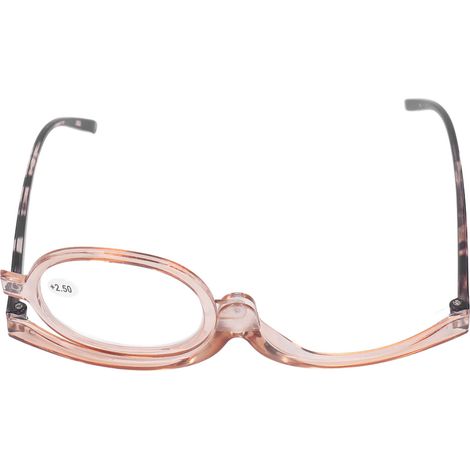 Lunettes loupe rabattables, pliables et rotatives à 180 degrés, pour le maquillage et la lecture +2,50 (1/5)