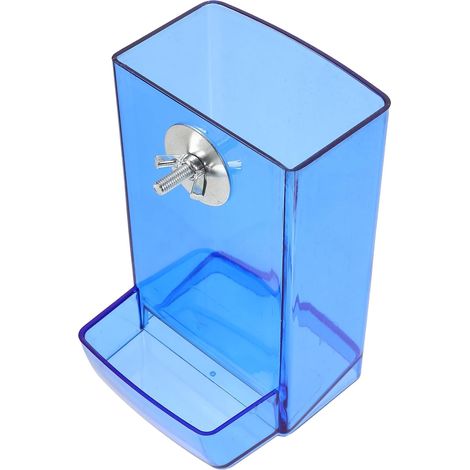 Automatischer Miniatur-Vogelfutterspender aus Acryl, hängend (1/5)