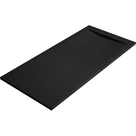 Piatto doccia OPALO 70x100 cm Nero griglia Nero (1/5)