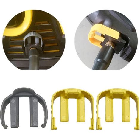 Clip di ricambio per idropulitrice con attacco rapido per autolavaggio, per Karcher K2, K3 e K7 (giallo)