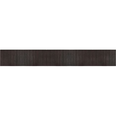 Tapis de sol,Tapis rectangulaire marron foncé 70x500 cm bambou CFW355331 (1/5)