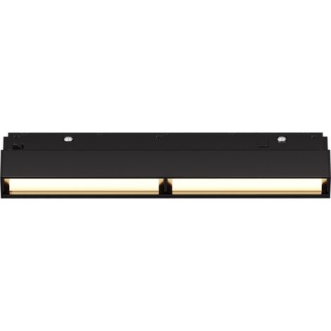 Rail magnétique linéaire LED noir 12W 3000K Maytoni (1/5)