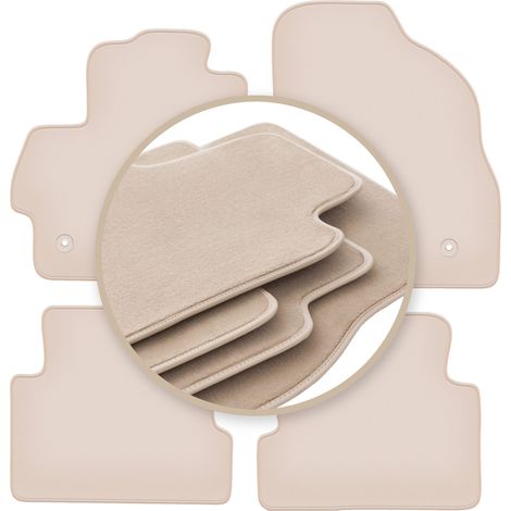 Tapis beiges PREMIUM pour : Mazda 3 II BL à hayon, berline 2008-2013 (1/5)