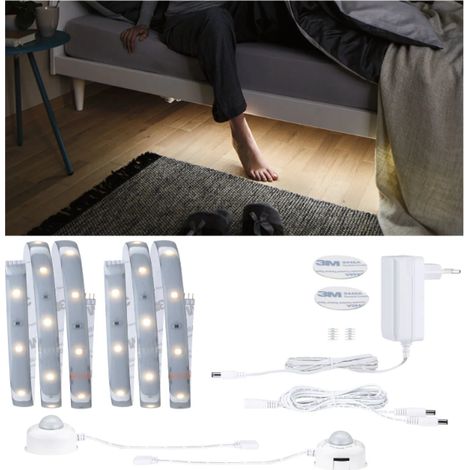 Kit strisce led con sensore movimento 78894 illuminazione letto