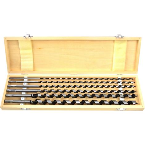 Forets bois geko g38121 pointe auto 460 mm 6 pièces