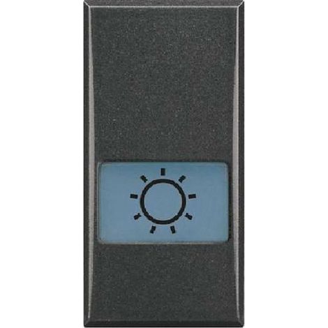 Axolute serigraphate cover lampe couleur illuminable antracite hs4921la