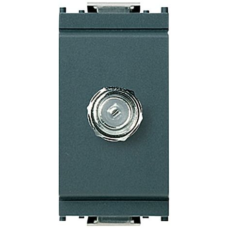 Presa TV sat compatatibile diretta Vimar 16331 idea con connettore tipo F
