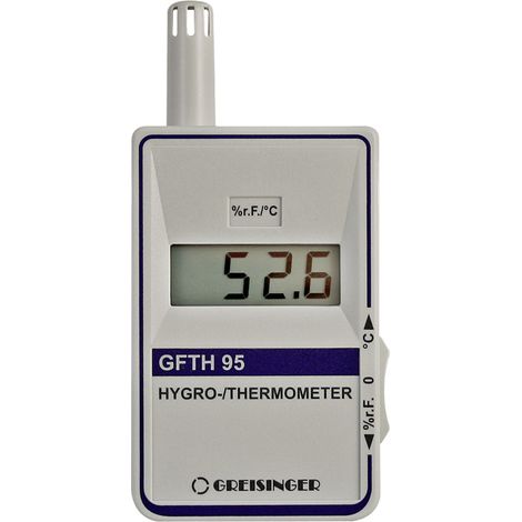 Greisinger GFTH 95 Luftfeuchtemessgerät (Hygrometer) 10 % rF 95 % rF
