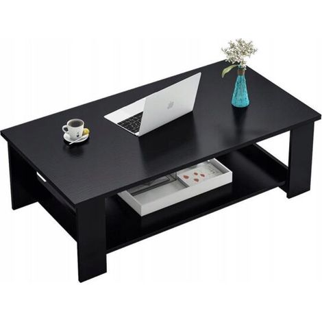 Couchtisch, Schwarz 100x50x42 Cm (1/3)