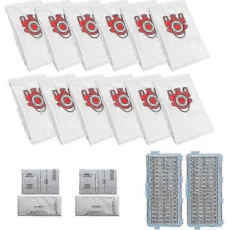 Sacs à poussière filtrants HEPA pour Miele 3D FJM Airclean Complete C2 C3( ) (1/5)