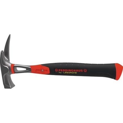 Marteau en nanovib® tête-G.850g avec aimant, surface rugueuse, manche en 2 composants (1/3)