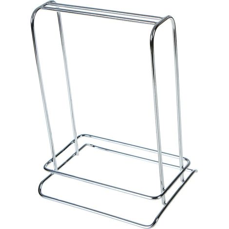 Kleiderständer aus Edelstahl – Aufbewahrungsständer für Kleiderbügel – Robuster Organizer für Kleiderschrank oder Balkon – Praktische Aufbewahrung für Kleiderbügel aus Holz und Kunststoff (1/4)