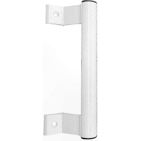 Poignée de tirage en aluminium 20 cm pour porte-fenêtre coulissante, ouverture 168 mm, design moderne, modèle 0703, fixation pour panneau de verre (1/5)