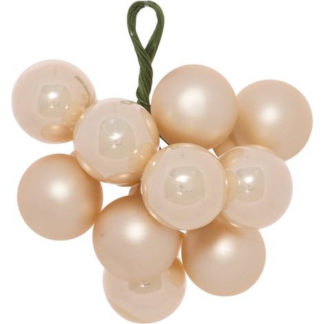 Bdn vetro a grappolo oro 2cm x10 - Feeric lights & christmas (1/2)