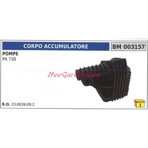Druckspeichergehäuse UNIVERSAL Bertolini-Pumpe PA 730 003157