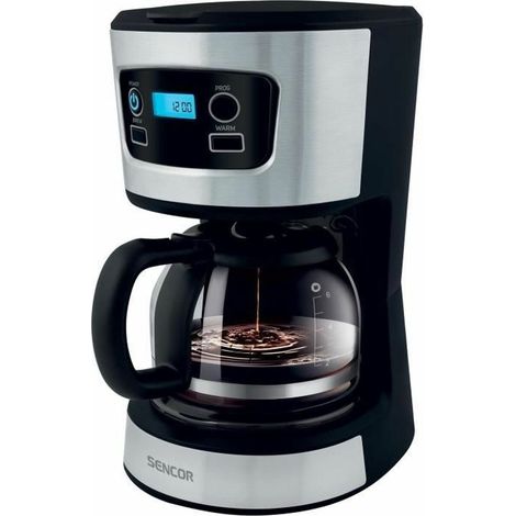 Sencor SCE 3700BK cafetera negra 0,75 L 6 tazas (1/5)