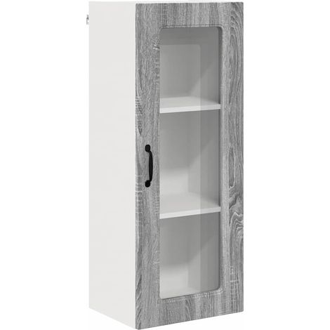 Meuble mural de cuisine,Armoire de cuisine avec porte Gris Sonoma 40 x 31 x 100 cm CFW77682 (1/5)