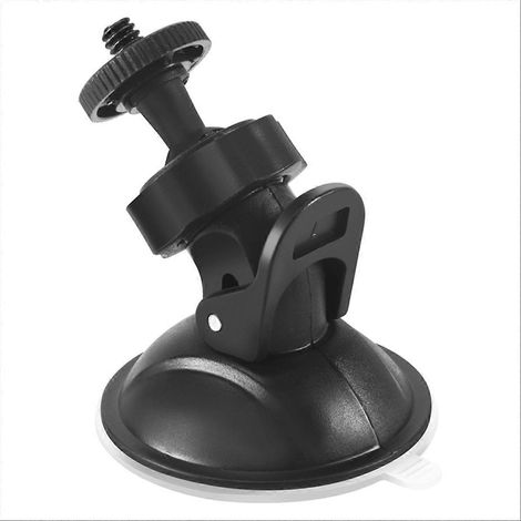 Support à ventouse pour pare-brise de voiture pour caméra d'action avec clé de voiture (1/5)