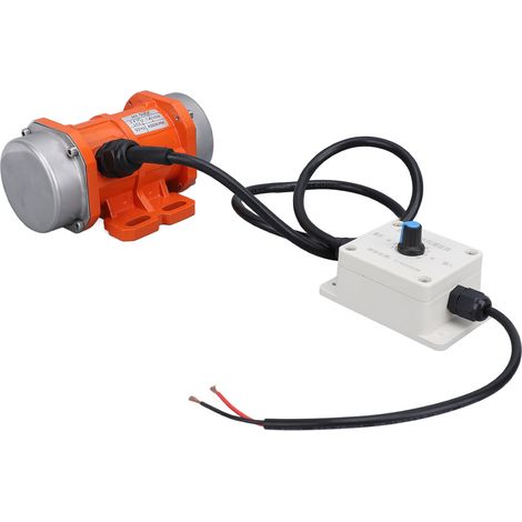 Moteur vibreur béton électrique sans balais 24V DC 4000 tr/min vitesse réglable étanche IP65 compact 50W (1/5)