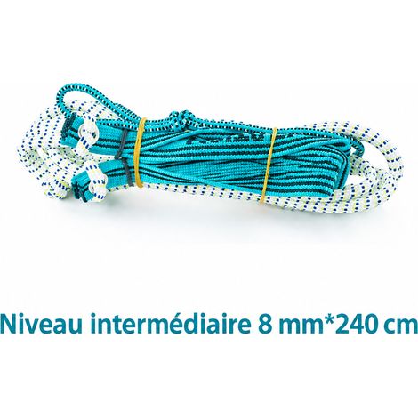 Corde élastique de stabilisation spirale pour rééducation vertébrale intermédiaire 8 mm 8mm 18 × 12 × 12 cm 200 g – Livraison gratuite