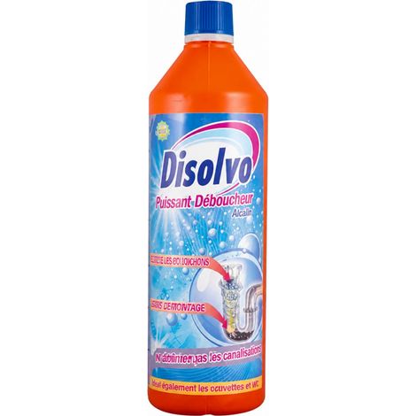 Mächtiger alkalischer Abflussreiniger 1l - Disolvo