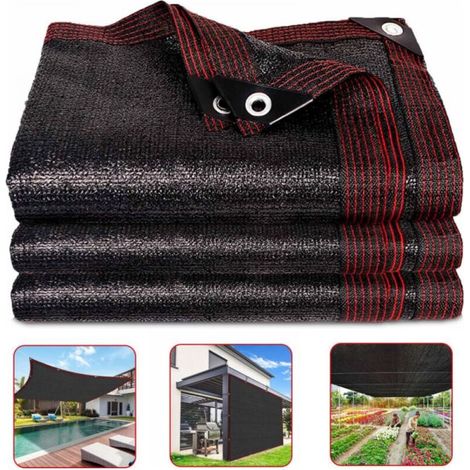 Shade Netting,2x2m,85% UV Sun Protection Netting Shade Cloth,Windproof Greenhouse Shade Cloth for Plant Cover/Greenhouse/Garden/Pergola/Patio Lawn/Pet House (1/4)