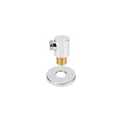 Raccord de tuyau de douche, accessoires de salle de bain muraux, support de bras de douche à main réglable (1/5)