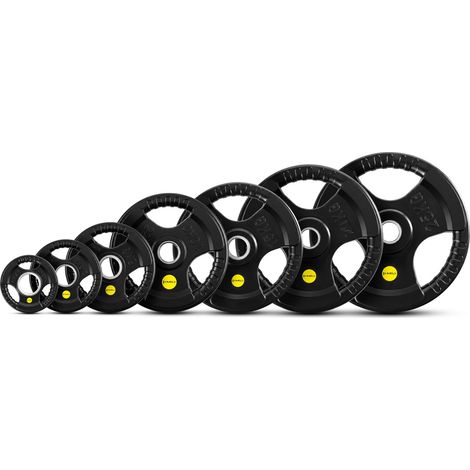 15 Kg Olympic Tri-Grip Rubber Weight Plate (1/5)