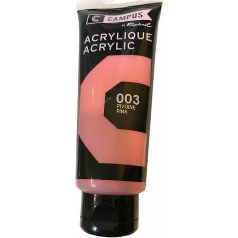 Peinture acrylique 100 ml - Rose pivoine n°003