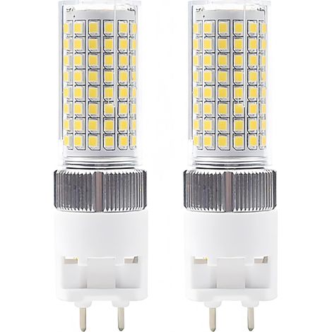Ampoule LED G12 16W, culot en forme de maïs, 220-240V, dimmable, 3000K, convient pour l'éclairage public, l'éclairage d'entrepôt et , paquet de 2. (1/5)