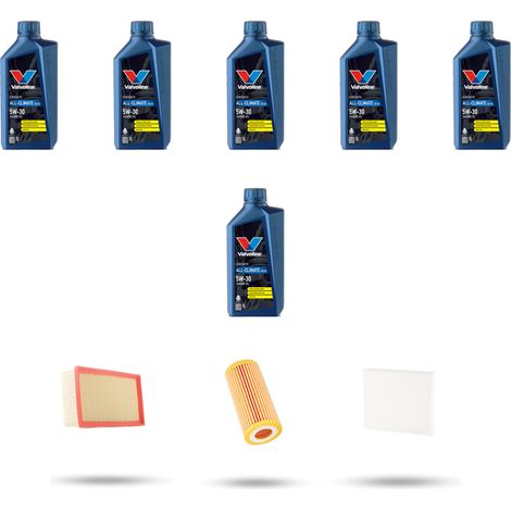 Kit tagliando 3 FILTRI e 6L OLIO compatibile con Skoda Superb III (3V) 2.0 TSI 162kw Dal 2015 (1/5)