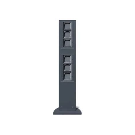 Gira Colonna E 6x Unità vuota 769 mm Gira Colonna energetica Antracite [135128], 1351 28