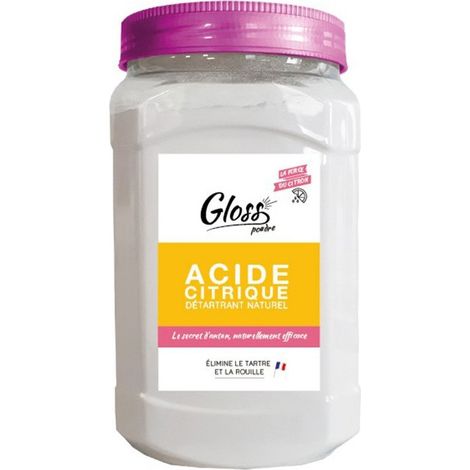 Gloss Zitronensäurepulver 800 g - Gloss