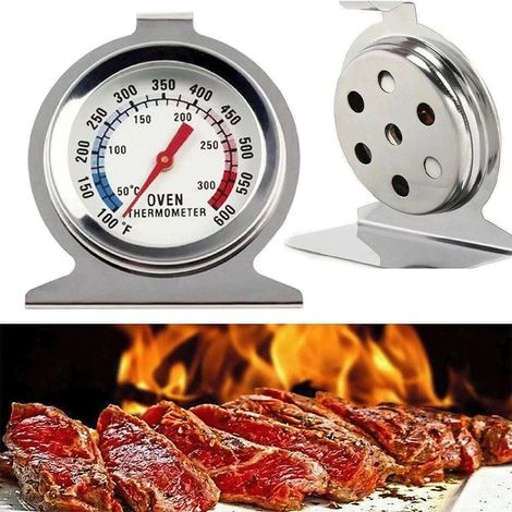 de thermomètres four en aiguille résistante à pour cuisson précise au pâtisserie barbecue cuisine Lot 2 50°C 300°C acier inox (1/5)