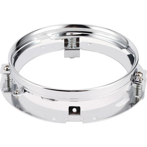 7 Inch Round Headlight Mounting Bracket for JK and 1994-2013 (SILVER) (1/5)