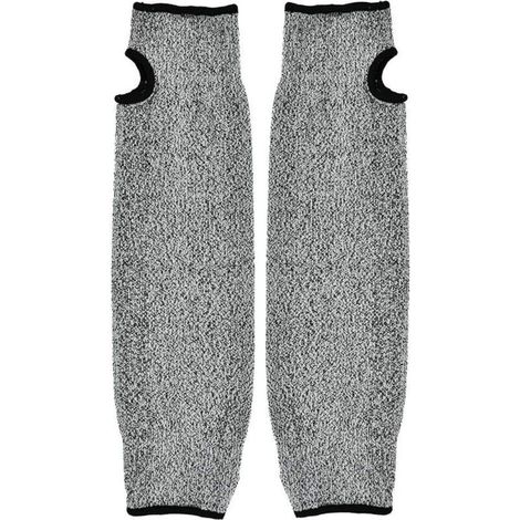 Manchon de protection pour bras, manchon pour bras de sécurité, Gants de travail à manches longues anti-abrasion résistant aux coupures HPPE pour jardin, cuisine et travaux agricoles (35cm) (1/4)