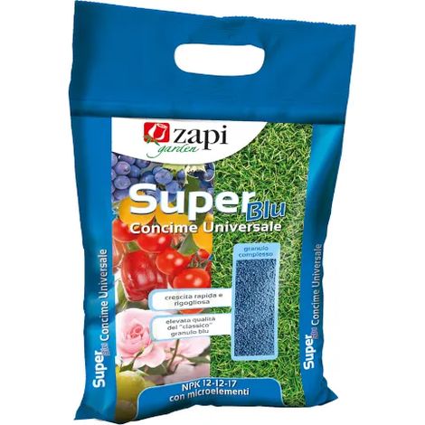 Concime Universale Super Blu Zapi Garden 5kg: Crescita Vigorosa Orto e Giardino