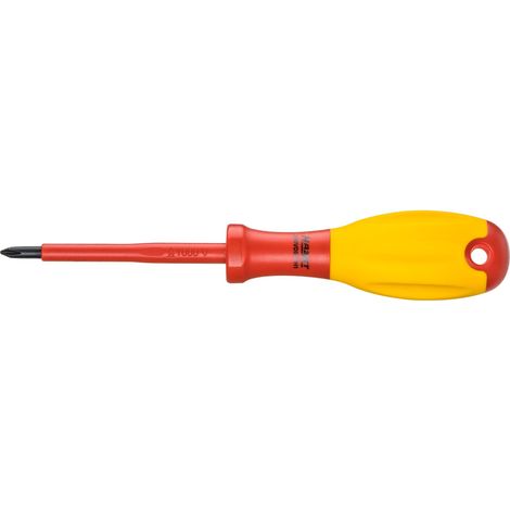 Tournevis d'électricien ∙ avec isolation de protection 810VDE-PH1 ∙ Profil Phillips PH ∙ Taille PH1 (1/3)