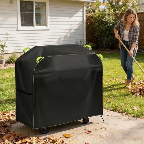 Barbecue d'extérieur résistant à l'eau, réglable et protection portable contre la décoloration Protection portable pour extérieur pour cuisine, extérieur, balcon, patio, garage, camping (1/5)