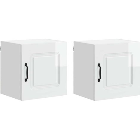 Maison Exclusive - Panel de lavaplatos Kalmar 2 pcs brillante 40