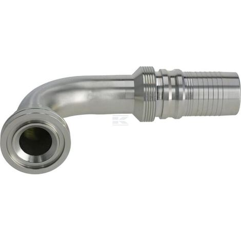 Raccordo 4SH-DN40 con flangia ø54,0 mm 90° ALFAGOMMA SFSH402090G2 (1/3)
