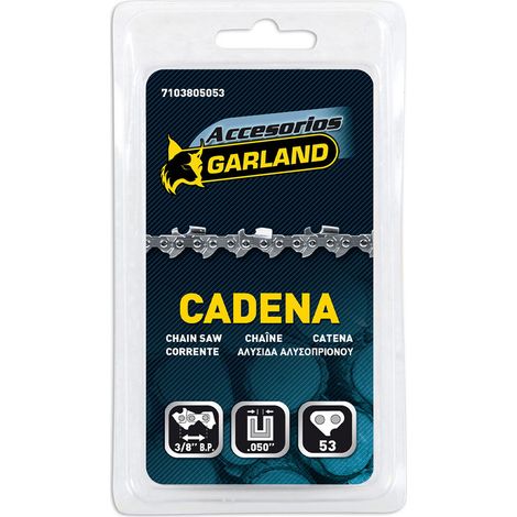 Catena per motosega a 53 maglie, barra da 14"/35 cm