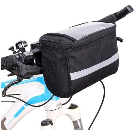 Sac de rangement pour guidon de vélo, sacoche pour cadre de guidon avant, sacoche pour outils de cyclisme en plein air (1/5)
