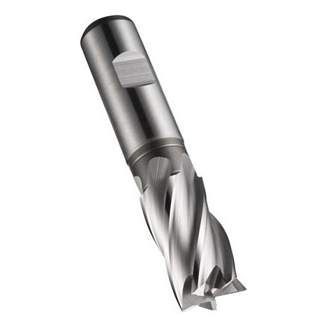 Schaftfräser C247 DIN 844 K D.5mm Schneiden-L.13mm HSS-E-PM Blank 30Grad Z.4 (1/4)