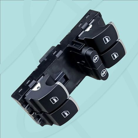 Il s'agit du commutateur de lève-vitre électrique TOUAREG 7P6959857B pour Volkswagen Touareg et Sharan, permettant de commander le fonctionnement des vitres électriques. Il est compatible avec les SUV (1/3)